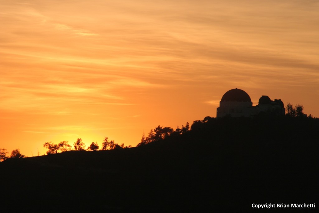 Griffith Park Observatory at Sunset